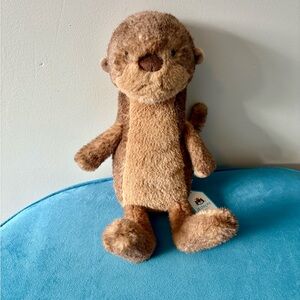 Jellycat Brooke Tan and Brown Otter Plush